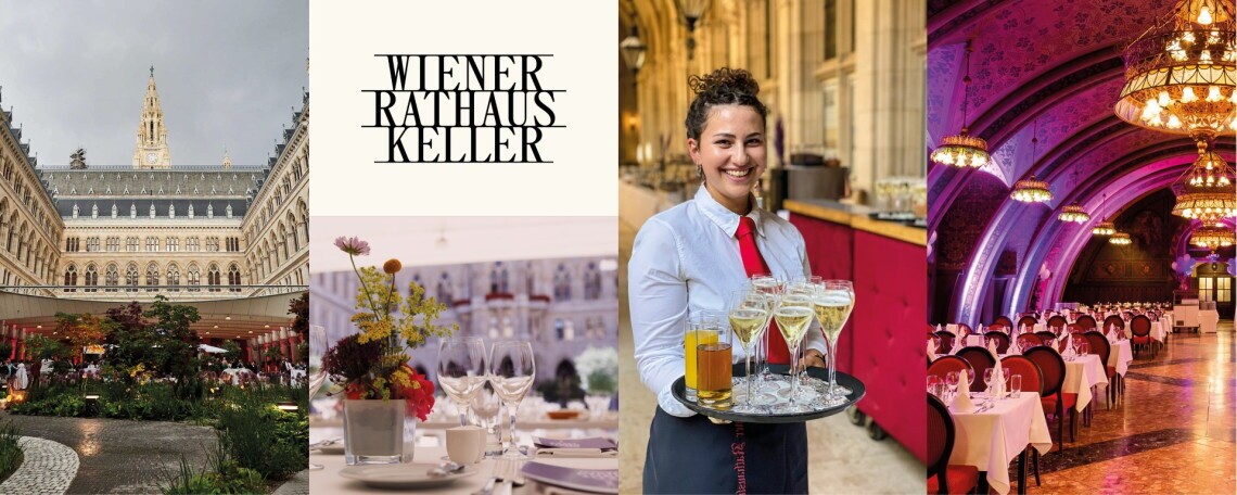 Kellner mit Inkasso (m/w/d) für das à la carte Geschäft - Wiener Rathauskeller, 1. Bild
